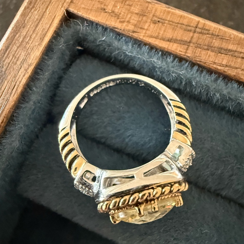 Lia Sophia Lemon Chiffon Ring - Picture 8 of 11